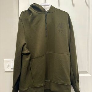 American Eagle Outfitters Dark Green Hoodie